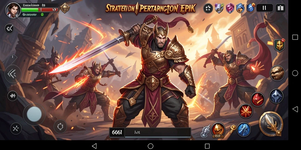 Tampilan menarik dari gameplay 666I dengan strategi mendalam.