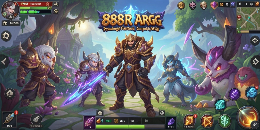Tampilan menarik dari gameplay ARPG yang mengasyikkan.