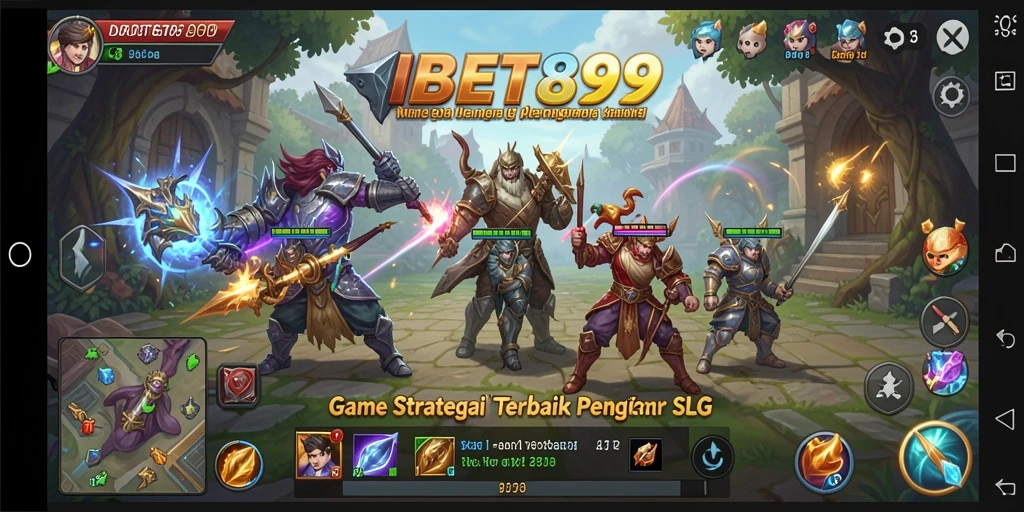 Tampilan gameplay IBET899 yang menarik dan penuh strategi.