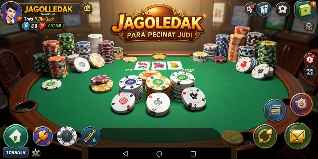 Tampilan gameplay seru di JAGOLEDAK dengan grafis menarik.