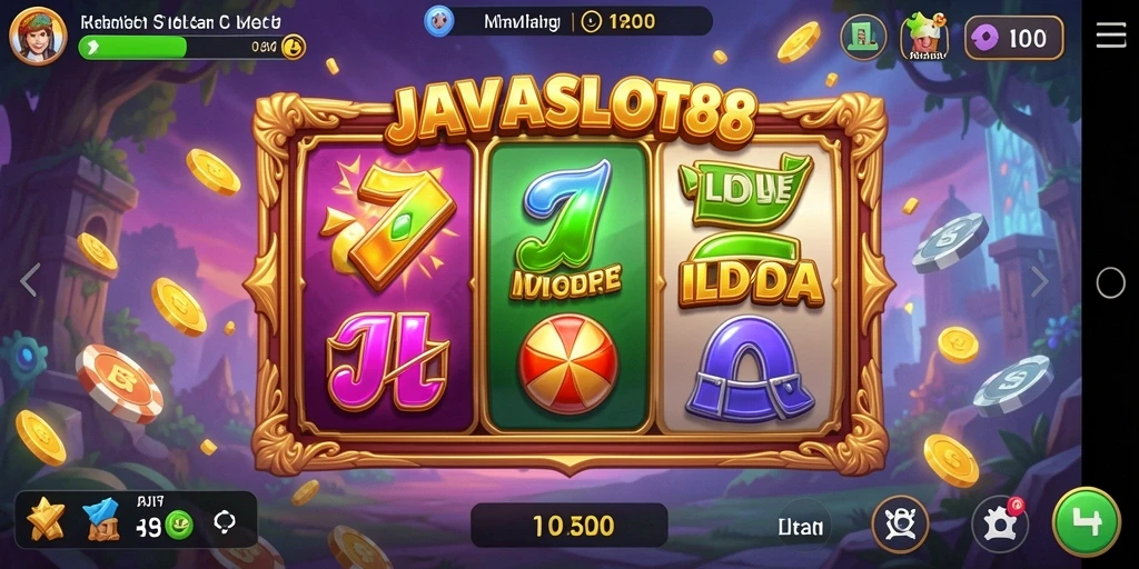 Tampilan gameplay menarik dari JAVASLOT88 dengan slot yang bervariasi.