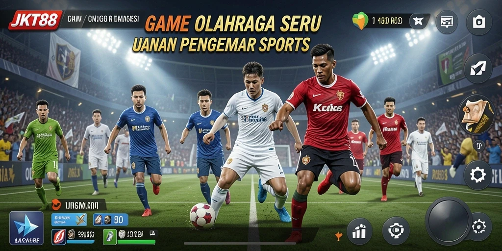 Screenshot gameplay <strong>JKT88</strong> menampilkan aksi seru dalam pertandingan olahraga.