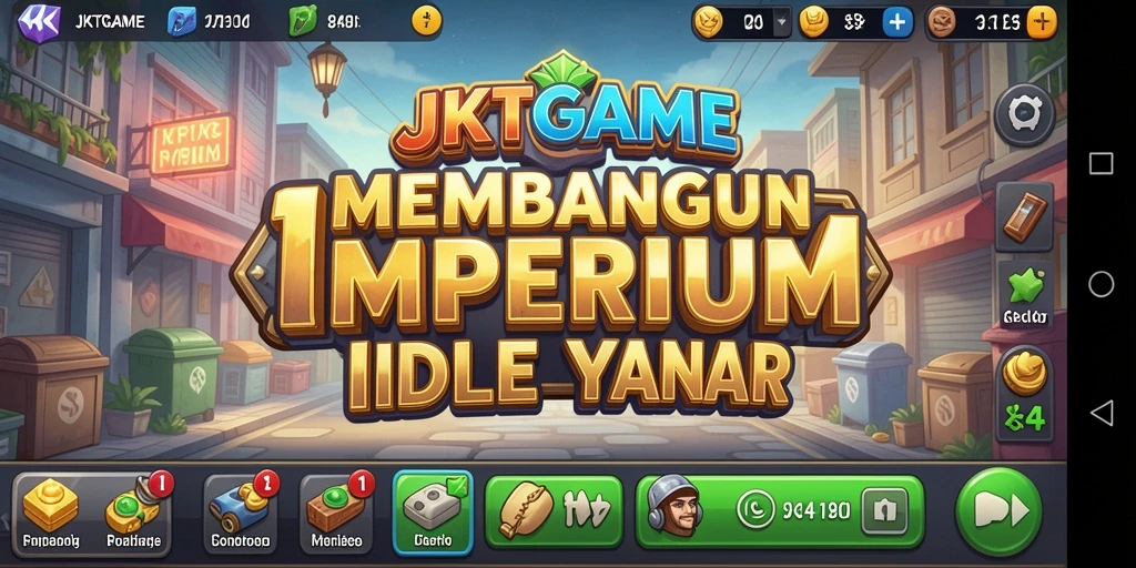 Gameplay JKTGAME yang menarik dengan elemen Idle yang mendebarkan.