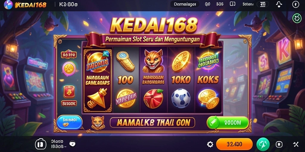 Tampilan gameplay KEDAI168 yang mengesankan dengan grafis menarik.