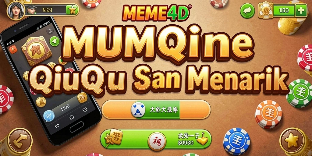 Tangkapan layar yang menampilkan keseruan permainan QiuQiu di MEME4D.