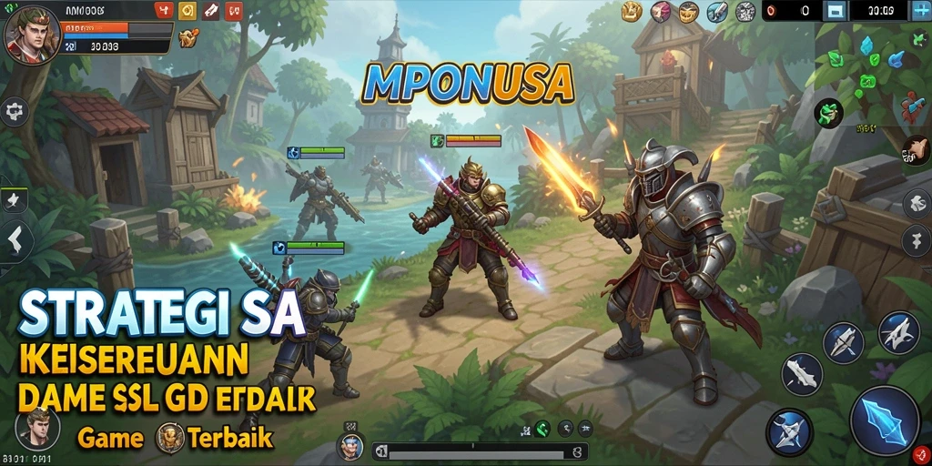Tampilan gameplay SLG yang menarik dan strategis di MPONUSA.