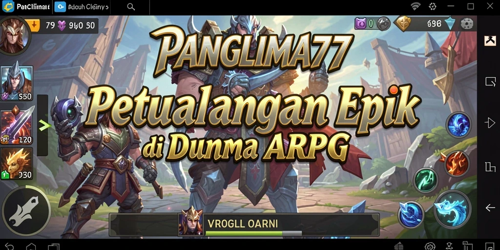 Gameplay seru dan grafis menawan di PANGLIMA77.