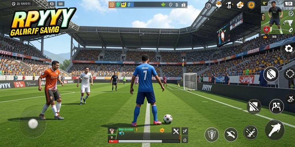 Tampilan gameplay RPYYY yang menegangkan dan penuh aksi.