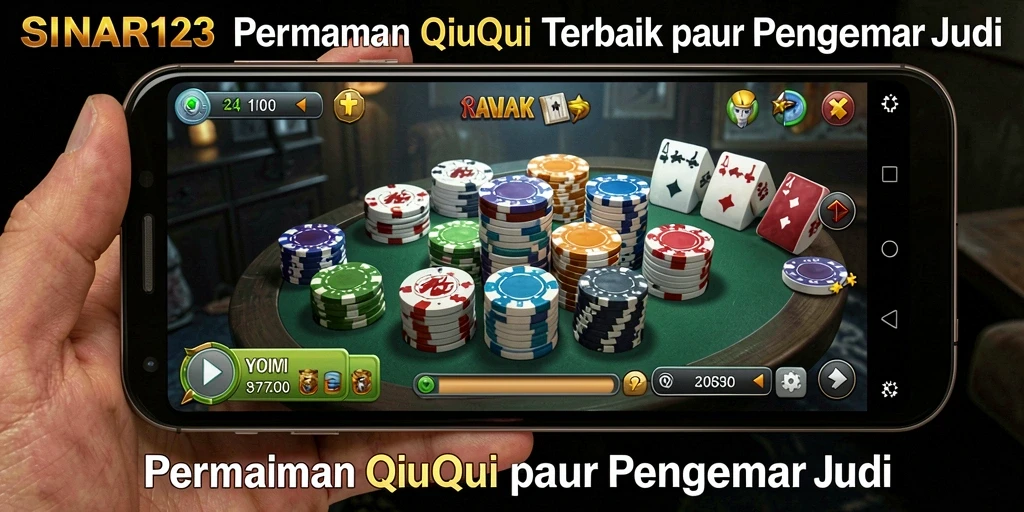 Screenshot gameplay QiuQiu yang seru di SINAR123.